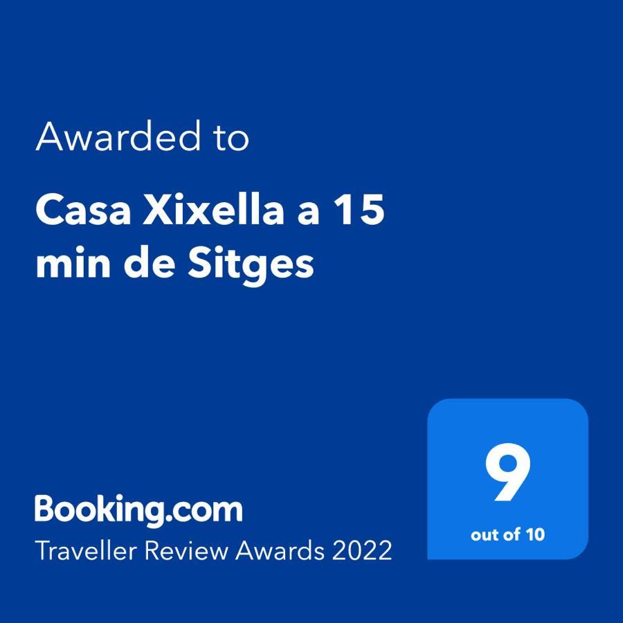 Olivella Casa Xixella A 15 Min De Sitgesヴィラ エクステリア 写真